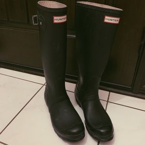 The original hunter tall boots- black